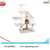 Environmental protection stairs cat tree with sleeping bag