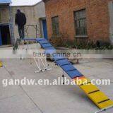 Dog Agility Training Single Log Bridge With Adjustable Function