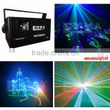 2w Black Mini LED Laser Projector DJ Disco Bar Stage House Lighting