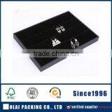 Black Velvet Earrings Jewelry Display Tray thumbnail-1