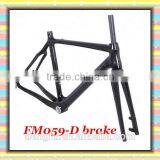 Disc Brake Carbon Bicycle Frame Cycocross Bike Frame FM059