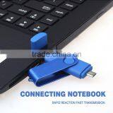 Super 2 In 1 OTG Micro USB Flash Drive 64GB Classic Style For Mobile Smart Phone Tablet Computer Player TV DVD Etc (Golden) thumbnail-5