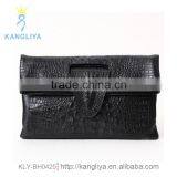 Clutch Bag Crocodile Leather Hand Carrying Bag Ladies Long Shoulder Bag thumbnail-1