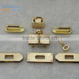OEm Zinc Alloy Bag Parts High Quanlity Metel Lock for Purse Wholesale thumbnail-1