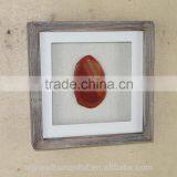 Real Agate Shadow Box Wood Wall Art thumbnail-5