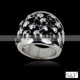 145315 Bridesmaid Imitation Jewellery Making Man Steel Ring thumbnail-1