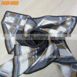 Silk Twill Paisley Square Scarf Customed thumbnail-1