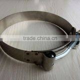 High Qulity and Best Price Stainless Steel T-type Strength Hose Clamp thumbnail-1