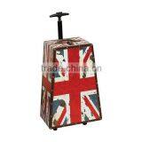 Vintage Wooden Travel Trolley Case