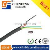 -, Wholesale Customized flat flexible /drop wire telephone cable