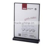 Upright Vertical Sign Holder,plastic Sign Holder, 8.5''*11'' Upright Menu Ad Frame thumbnail-2