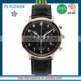FS FLOWER - Grade Quality Business Men Classical Watch With Chronograph Function For Sports thumbnail-2