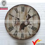 horse shabby chic handmade wrought iron wall clocks