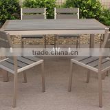 outdoor polywood furniture table and chairs dining set China