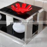 2016 Cheap Stainless Steel Modern Design Glass Center Table