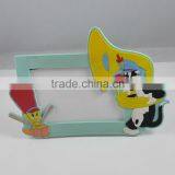 Best Seller 3D Embossed Pvc Photo Frame , Custom Made Cartoon Rubber Picture Frame