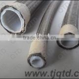Stainless Steel Wire Braided SAE 100R1 4 PTFE Teflon Smooth Bore Hose
