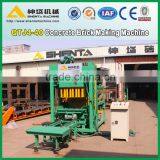QTJ4-40 Semi Automatic Small Mud Brick Making Machine Price List
