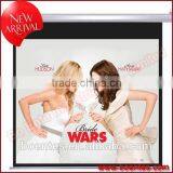 Electric Wall Mount 1:1 84 Inch Motorized Projection Screen for Office Presentation Equipment thumbnail-5