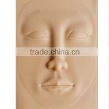 Tattoo Silicone Permanent Makeup Mannequin Head ,Permanent Makeup Practice Skin 3D Rubber Tattoo Practice Skin thumbnail-2