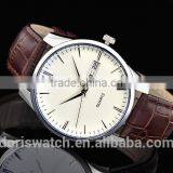 Luxury New Arrival Factory Price Business Men Leather Watch thumbnail-4