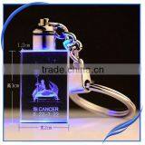 Holiday Gift Can Custom Crystal Led Key Chain