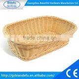 Beautiful Plastic Rattan Storage Basket thumbnail-1