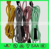 High Quality Color Textile Wire UL Approved 3 Pin Plug and Electric Wire Switch With Color Code Sizes Electric Wire6 thumbnail-1