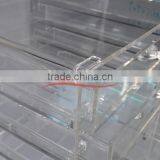 Wholesale Custom 6 Drawer Clear Acrylic Makeup Organizer for Home Hotel or Shop thumbnail-5