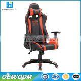 China Manufacturer 180 Degree Backward Cyber Cafe Furniture High Back Ergonomic PU Leather Gaming Chair Racing Seats thumbnail-2