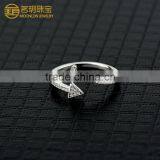 Wholesale Unique Design of 925 Sterling Silver Arrow Openings Ring for Stylish Men thumbnail-5
