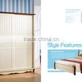 Modern Wood Dressing Table Wood Furniture Design Dresser Table thumbnail-4