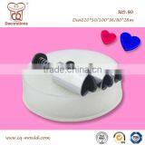 Cake Decorating Tools Metal Heart Shape Plunger Cutter