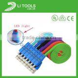 New Colorful The Double Insertion Light LED Micro USB Cable For Android Data Cable thumbnail-3