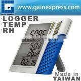 USB / RS485 Wall Mount / Desktop Temperature Relative Humidity (RH) DP WB WBGT HI Logger Made in Taiwan thumbnail-1