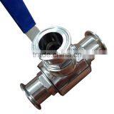 Sanitary Three Ways Ball Valve(Electric and Pneumatic) thumbnail-4
