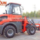 ER20 Mini Wheel Loader Everun Brand New Generation Farm Equipment With Pallet Forks thumbnail-6