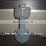 OEM Blow Molding Plastic HDPE Water Dumbbell Bottle Exercise Equipment for Sale thumbnail-5