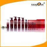 80ml 280ml 480ml 730ml Square PETG Plastic Diamond Bottle With Pump thumbnail-4