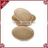 S&D Custom Size Mordern Design 100% Hand Woven Fruit Vegetable Basket Plastic Fruit Plate thumbnail-3