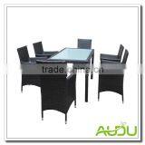 Audu Florida Outdoor Garden Rattan Dining Set thumbnail-5