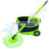 Magic Mop With Wheels Fast Dehydration and Washing Mop Head thumbnail-1