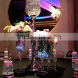 Tall Wedding Table Crystal Centerpiece thumbnail-2