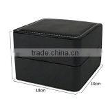 Luxury pu Leather Watch Packaging Box, Custom Logo Leather Watch Box thumbnail-5