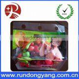 Printed Plastic Zip Lock Fruit Bag With Handle thumbnail-3