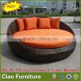 Leisure Rattan Outdoor Round Beach Sunbed / Daybed thumbnail-6