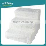 Hot Sale Easy Move Lightweight Soft Fleece Cover Portable Pet Dog Stairs for Beds thumbnail-2