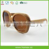 Big Wooden Sunglasses/Handmade Polarized Glasses/Homex_FSC/BSCI Factory