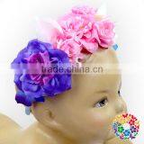 Fashion Flower Girl Weeding Hair Accessary Posh Flower Top Baby Headband thumbnail-2