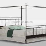 Morden Black Metal Bed thumbnail-1